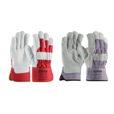 LEATHER WORKING GLOVES SINGLE PLAM